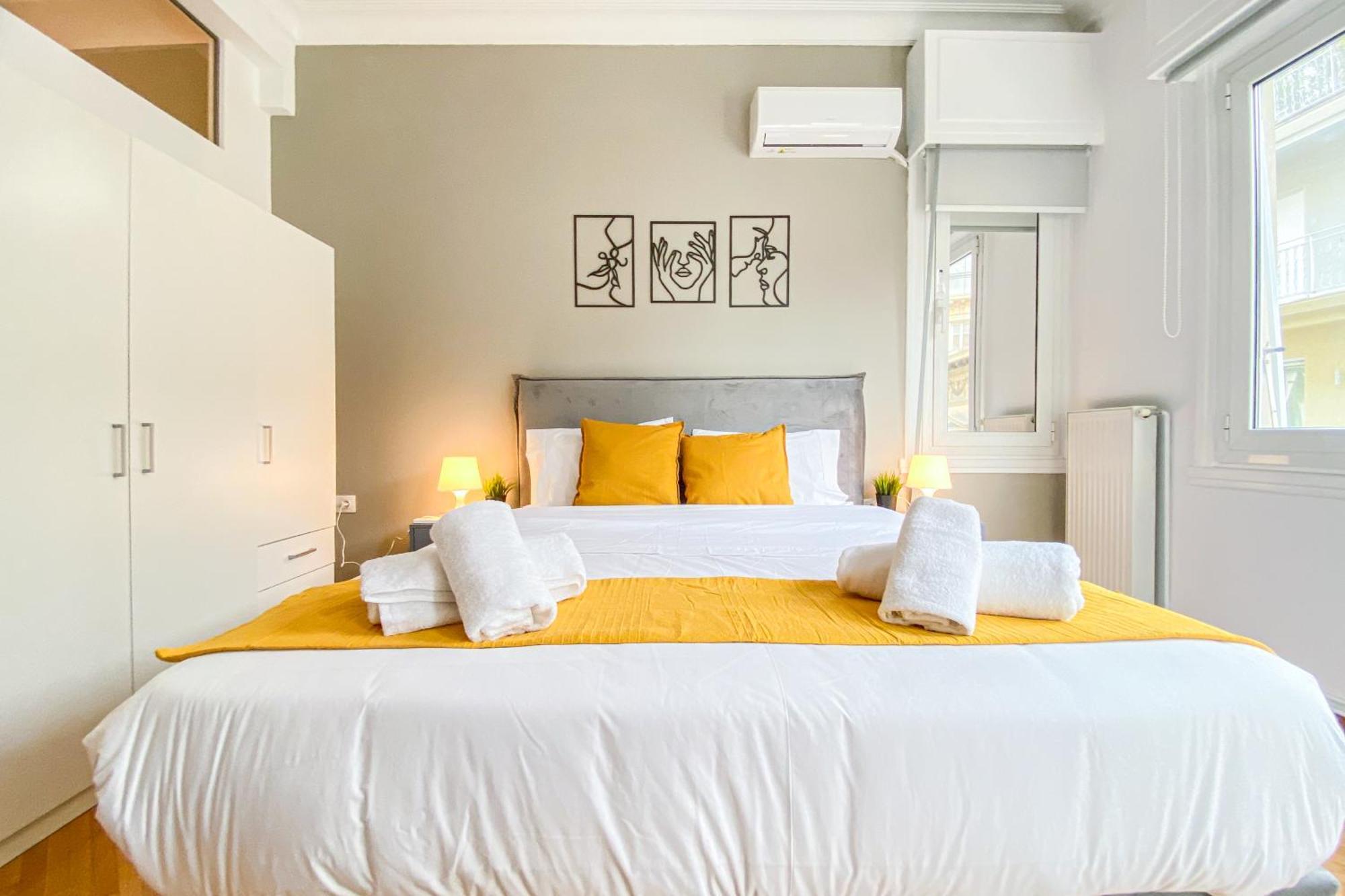 Syntagma Square, 100Sqm Luxurious Family Apt Atenas Exterior foto